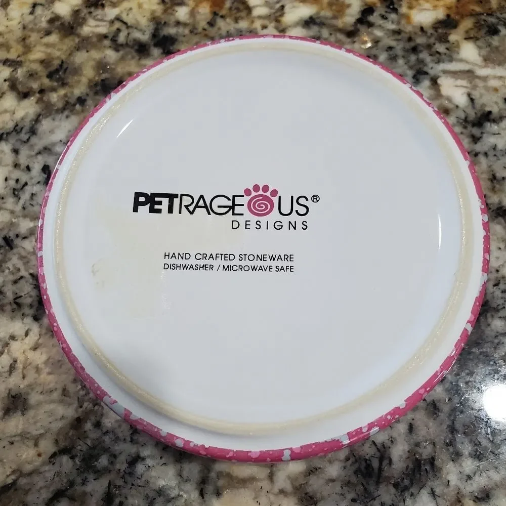 Petrageous Cat Dog Pet Bowl